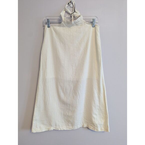 WeWoreWhat Cutout Waist Linen Blend Midi Skirt size XS - Picture 6 of 10